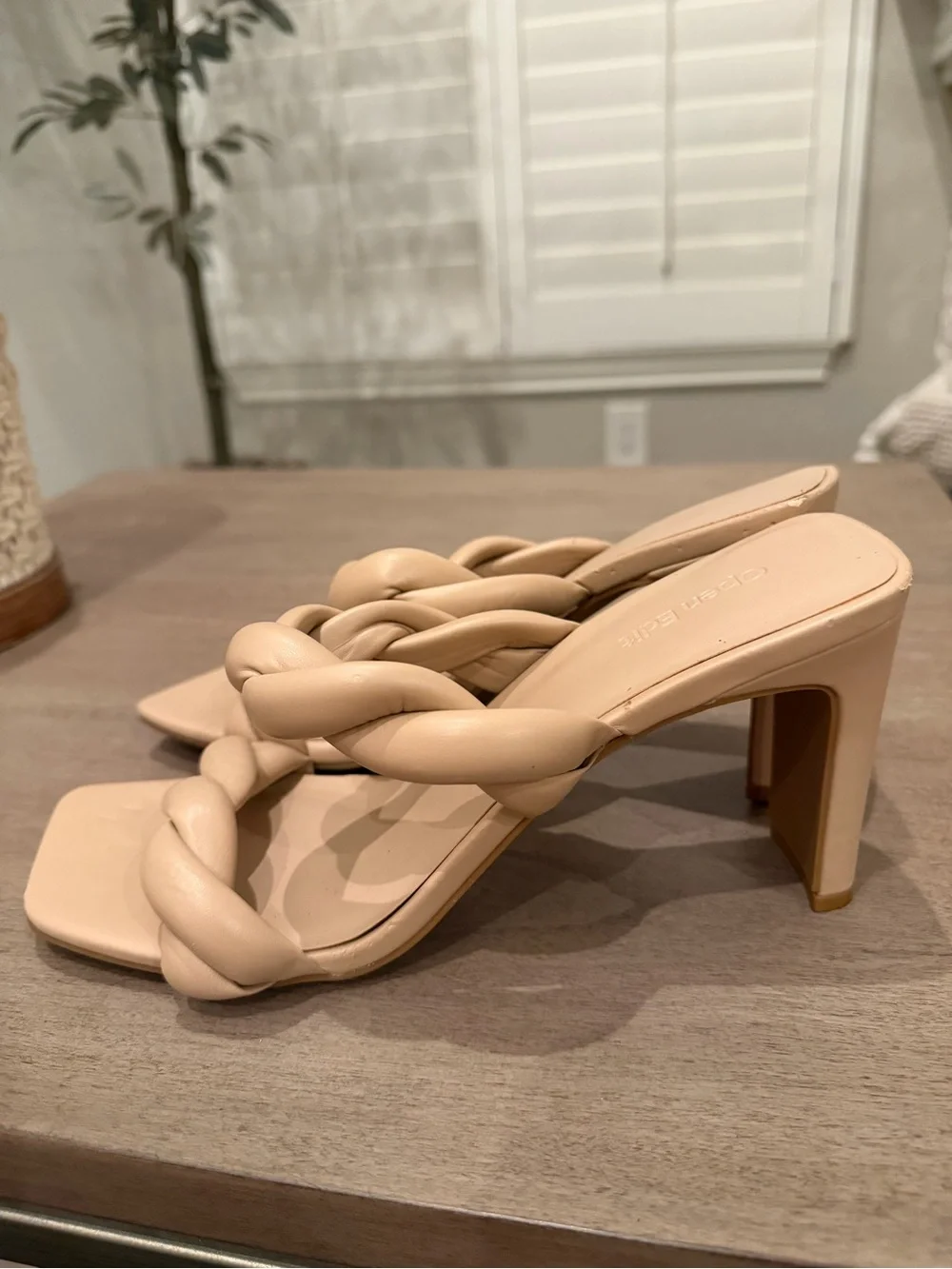 Open Edit RemmyTwist Sandal Nude 1OM